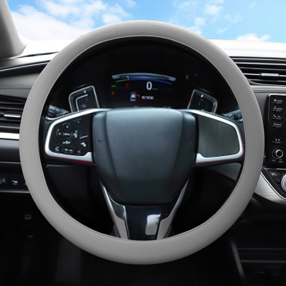 1pcs Steering Wheel Cover for 13-16.5in Car Steering Wheel Silicone 105g